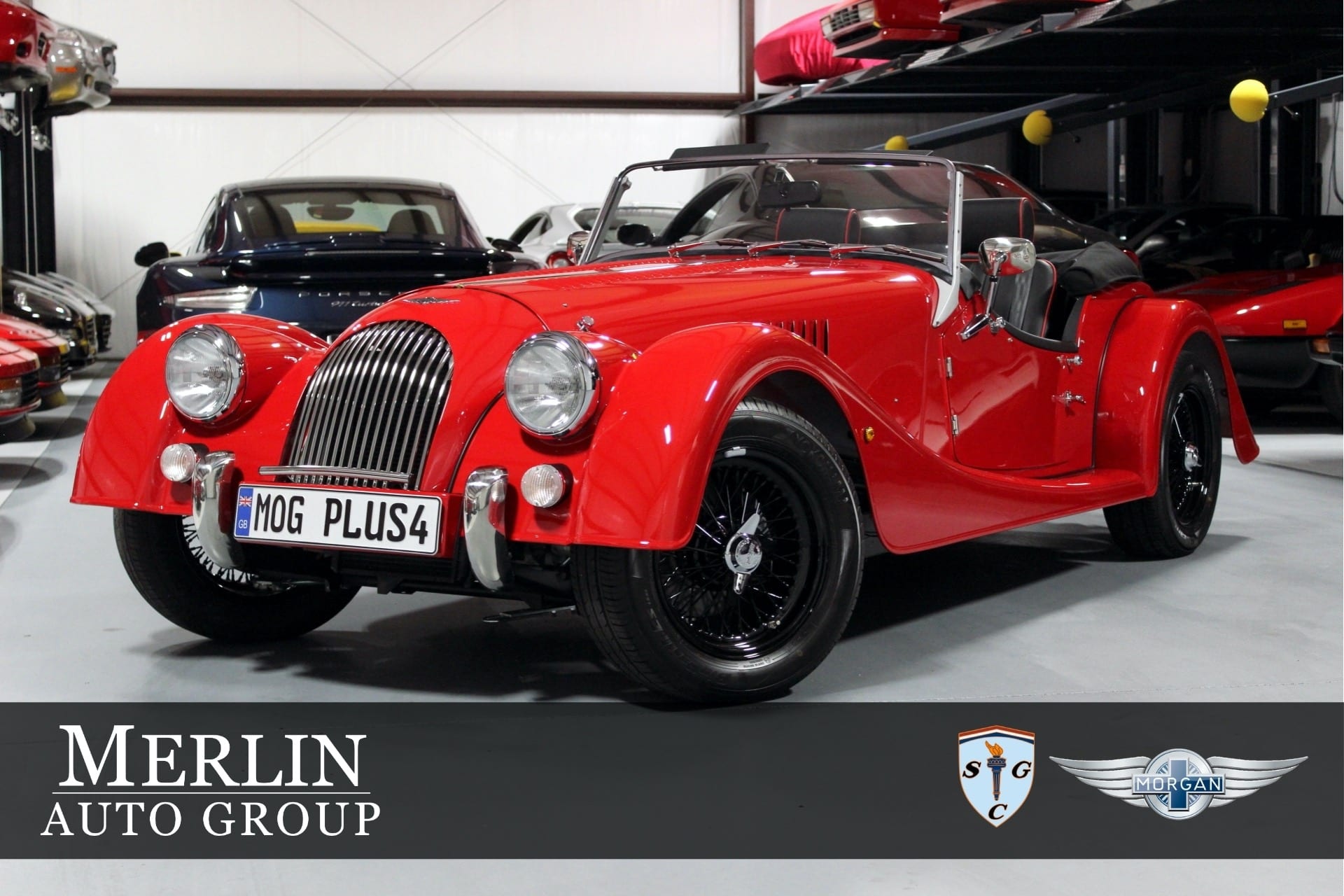 MI1385A175C040519 2019 Morgan Plus 4 USA 1965 Tribute