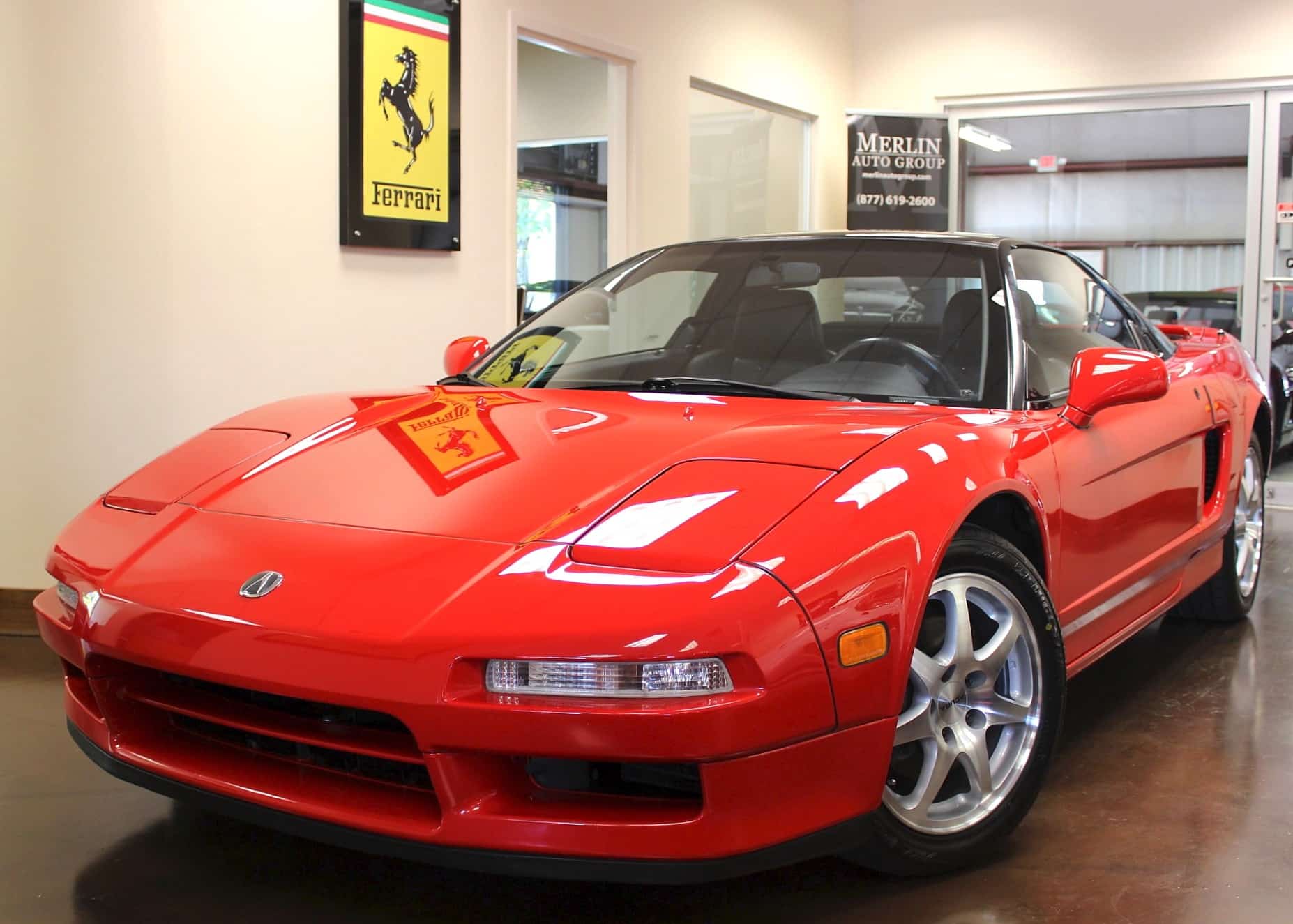 JH4NA1152NT001187 1992 Acura NSX Coupe